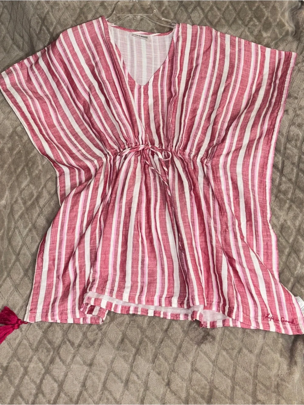 Life is Good Swim Suit Cover up. Size-S/XS Very Generous fit, fully lined.